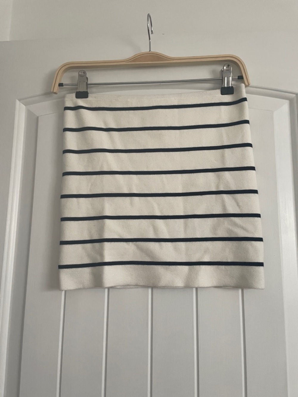 Caroline Constas tube top. Ivory and Black